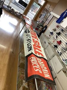 Lot Of Vintage Gas And Oil Good Year Banner  Advertising