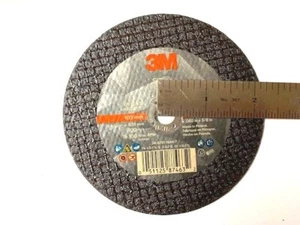 3M™ Silver Cut-Off Wheel, 87463, T1, 4 in x .050 in x 3/8 in, 25 PIECES - Picture 1 of 6