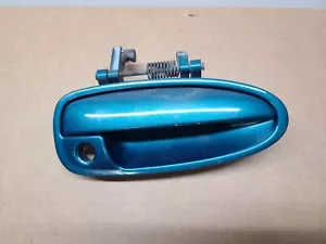 BG33P TEAL GREEN 94-01 ACURA INTEGRA PASSENGER OUTSIDE SIDE DOOR HANDLE RIGHT - Picture 1 of 6
