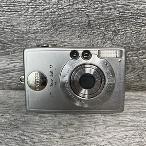 PowerShot S230 Canon Camera Digital Elph Camera 3.2 Mega Pixels - FOR PARTS - Picture 1 of 12