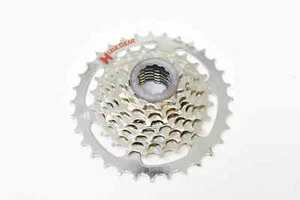 Chrome 8 Speed MTB Freehub Cassette Sprocket 11/32T High Range - Picture 1 of 2