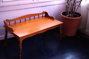 Gorgeous and Unique Teak Mid-Century Modern Long Coffee End Table ~ Amazing! - Picture 1 of 23