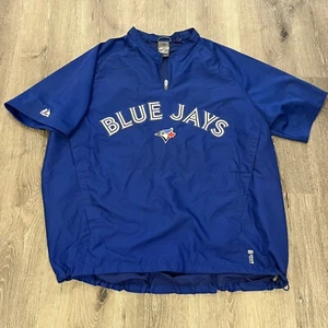 Toronto Blue Jays MLB Majestic Authentic Short Sleeve Pullover Size Men’s XL - Picture 1 of 8