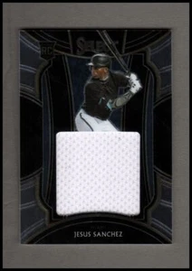 2021 Select Rookie Jumbo Swatch #RJS-JS Jesus Sanchez Jersey - NM-MT - Picture 1 of 2