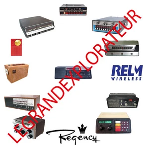 Ultimate Regency RELM Radio Operation Repair Service manual Collection on DVD - Zdjęcie 1 z 1