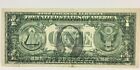 United States Usa 1977 $1 One Dollar Error Full Wet Ink Transfer  High Grade