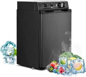 Smad 56L Gas Absorber Kühlschrank 12V/220V/LPG Camping Wohnmobil Caravan Schwarz - Bild 1 von 11