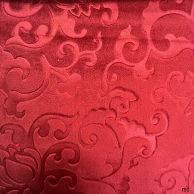Vails Brocade Velvet Fabric, 72 Inch. in width, Ideal Embossed Material - Image 1 of 4