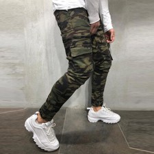 mens fitted camo pants