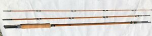 Vintage Montague Rapidan 8'6" 3pc 6wt Bamboo Fly Rod