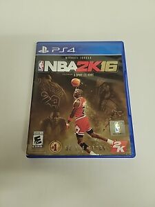 NBA 2K16 Michael Jordan Special Edition PlayStation 4 PS4 Basketball Game CIB