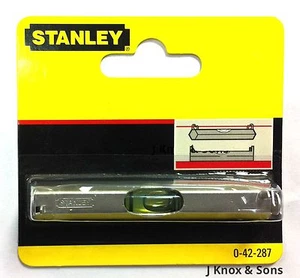 Stanley Line Level 0-42-287 Lightweight Metal Body 80mm Bricklaying Small Mini - Picture 1 of 1