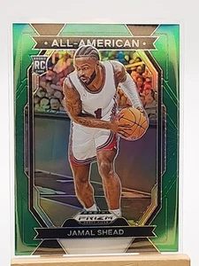2024 Panini Prizm Draft Picks All American Green Prizm #17 Jamal Shead RC - Picture 1 of 2