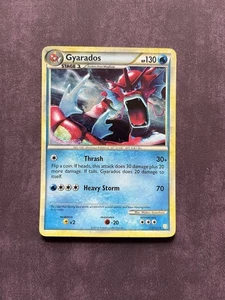 Gyarados 123/123 Shiny Pokemon TCG HeartGold SoulSilver Holo Foil Rare - Picture 1 of 2