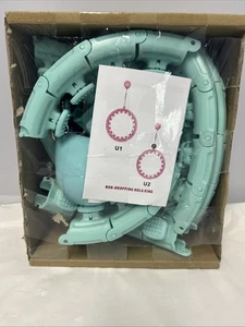 OURSTARRY 32 Knoten mintgrün gewichteter HULA RING Übergröße bis 65" Neu offene Box - Bild 1 von 12