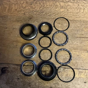 Vintage Markenlos 1" Steuersatz 30mm Cups 26,4 Crown Race 80er 90er Rennrad MTB - Bild 1 von 22