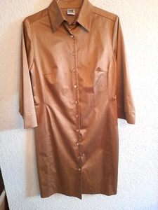 italienisches edles Satinkleid ALBA MODA Gr 38 - Bild 1 von 3