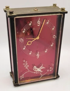VINTAGE JAEGER LECOULTRE 8 DAY MUSICAL CLOCK REUGE MUSIC BOX AS IS TO RESTORE - Picture 1 of 10