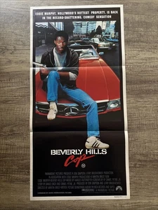 VINTAGE MOVIE POSTER: BEVERLY HILLS COP (Original 1984 Daybill) Eddie Murphy - Picture 1 of 2