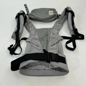 Tula Explore Coast Babytrage Infinite Grau Geometrisch Baumwollnetz - Bild 1 von 6