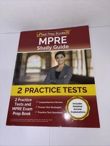 MPRE Study Guide: 2 Practice Tests and MPRE Exam Prep Book [Includes Detailed An - Picture 1 of 5