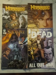 Witchblade X2, Soulfire And Walking Dead Comics  - Picture 1 of 9