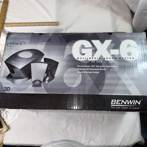 NEW Benwin GX-6 Flat Panel NXT Multimedia System Award-Winning Design RARE VINTG - Picture 1 of 8
