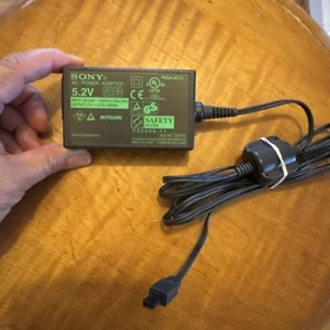 SONY PEGA-AC10 AC Power Adapter 5.2V No 2-Prong Cord - Zdjęcie 1 z 5