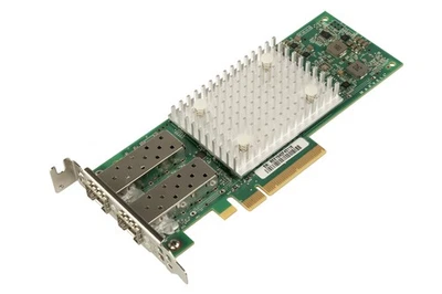 Network interface card Dell Qlogic QL41232HLCU 2x25GbE SFP28 PCIe 3.0x8 8X8H6 - Image 1 of 3