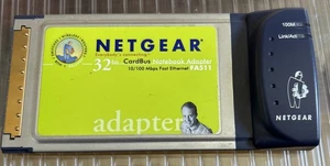 Netgear FA512 10/100 Mbps Wireless PC Card - PCMC1A network adapter  - Picture 1 of 2