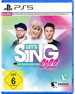 Let's Sing 2022 mit Deutschen Hits Spiel PlayStation 5 PS5 OVP DE - Bild 1 von 3