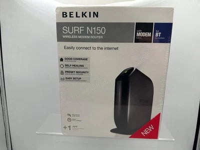 Belkin Surf N150 150 Mbps 10/100 Wireless N Router (F7D1401uk) - Image 1 of 4