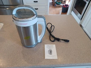 Tayama Stainless Steel Soymilk Maker / Mixer 1.1-1.5 Liter DJ-15C Soy Milk - Picture 1 of 7