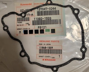 NOS OEM 11060-1559 Crankcase Cover Gasket SS KLF110 11009-1597 - Picture 1 of 1