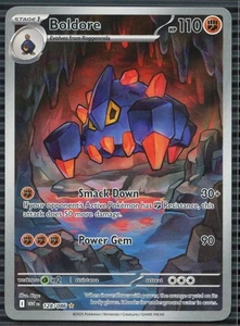 2025 Pokemon SV: WHT EN-White Flare #128/086 Boldore - Picture 1 of 2