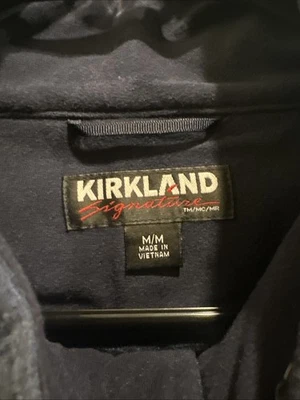 Kirkland Signature Performance Softshell Jacket Men's Sz Medium Blue Lightweight - Image 1 of 2