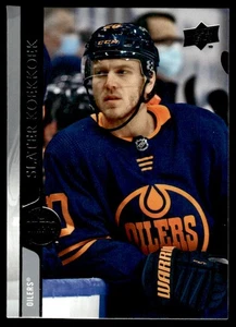 2020-21 UPPER DECK HOCKEY CARD SLATER KOEKKOEK #553 EDMONTON OILERS 5697 - Picture 1 of 2