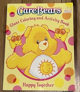 Vtg Care Bears Giant Coloring & Activity Book Happy Together 2005 NOS 96 Pages - Picture 1 of 8