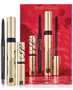 Estee Lauder Sumptuous Extreme Trio Lash Volume mascara 8 ml set regalo completo  - Foto 1 di 4