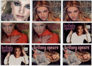 Britney Spears Vending Machine Sticker lot - series 4 lot of 10 stickers [2001] - Picture 1 of 2