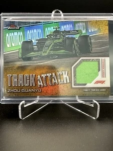 ZHOU GUANYU 2024 TOPPS FINEST FORMULA 1 TRACK ATTACK RELIC GOLD #TAR-ZHO 02/25 - Bild 1 von 4