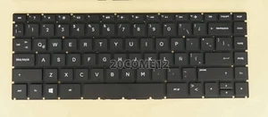 Nuevo Para HP 240 G6 245 G6 246 G6 Teclado Latino Español Teclado Sin Marco Negro - Imagen 1 de 2