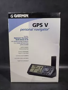 Garmin GPS V Americas DLX Personal Navigator Hiking Hunting Biking Camping 2002 - Picture 1 of 6