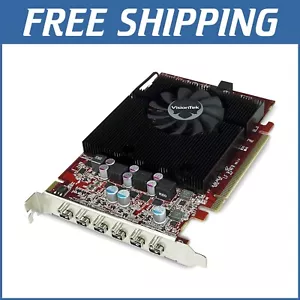 4K Radeon 7750 2GB Graphic Card - Connect 6 Monitors with Stunning Clarity - Picture 1 of 11