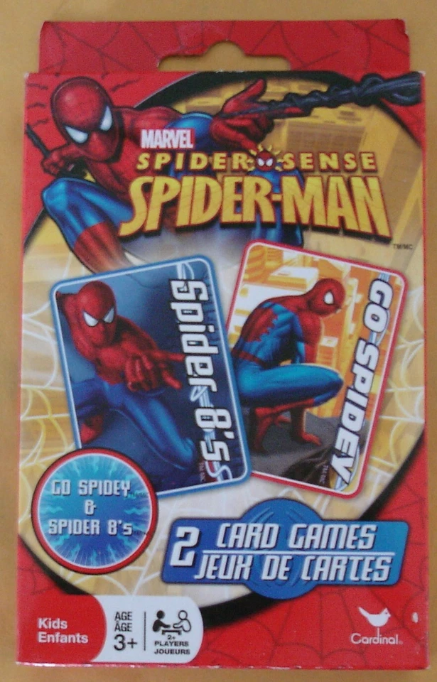 Juegos de Cartas Spider-Man Go Spidey & Spider 8's Marvel Spiderman Edades 4+ Años Nuevo Foto 1 de 1