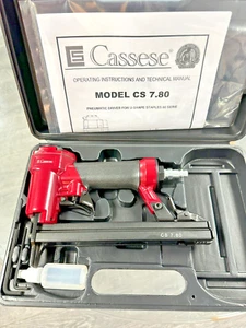CASSESE CS780 Pneumatic Driver U-Shape Staplers 80 CS 7.80 Stapling Canvas - Picture 1 of 6