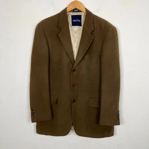 Nautica Sport Coat Blazer Cotton Men’s Sz 40R Three Button Vintage Made in USA - Picture 1 of 5