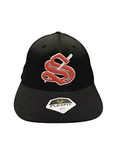 Cappello da baseball EvoShield Flexfit uomo berretto Pacific headwear nero taglia X/S nuovo con etichette  - Foto 1 di 10