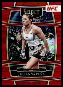 2022 Panini Select UFC Red Julianna Pena /99 #87
