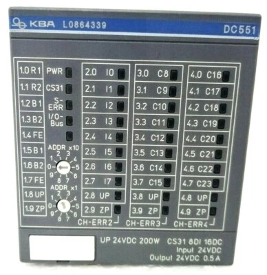 Modulo bus ABB 1SAP220500R3001 DC551-CS31 KBA L0864339 - Image 1 of 4